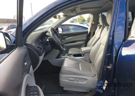 2018 Acura Mdx Technology Package Acurawatch Plus Pkg из США, поврежденный, VIN 5J8YD3H52JL009132